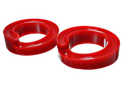 Energy Suspension 1in Lift Isolator Set - Red - 4.6106R