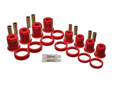 Energy Suspension 84-01 Jeep Cherokee/Wagoneer/Comanche 2WD Red Front Control Arm - 2.3101R