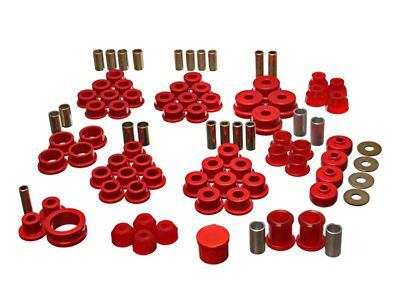 Energy Suspension 84-95 Chevrolet Corvette Red Hyper-flex Master Bushing Set - 3.18122R