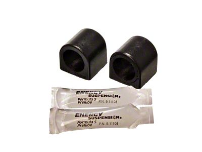 Energy Suspension 87-92 Toyota Supra Black 23mm Rear Sway Bar - 8.5134G