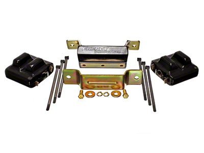 Energy Suspension 88-94 GM Blazer 4WD K Series Black Motor - 3.1131G