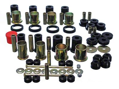 Energy Suspension 89-92 Chevrolet Camaro Black Hyper-flex Master Bushing Set - 3.18131G
