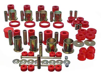 Energy Suspension 89-92 Chevrolet Camaro Red Hyper-flex Master Bushing Set - 3.18131R