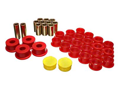Energy Suspension 91-94 Nissan Sentra/NX1600/2000 Red Rear Control Arm Bushing - 7.3110R