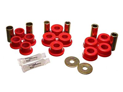 Energy Suspension 92-95 Toyota MR2 Red Rear Control Arm Bushing - 8.3111R