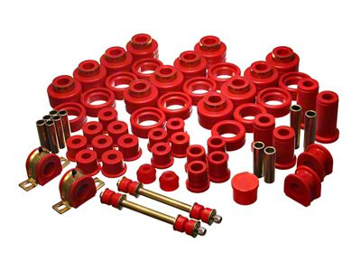 Energy Suspension 92-97 Chevy Suburban 4WD Red Hyper-flex Master Bushing - 3.18127R