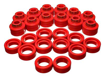 Energy Suspension 92-99 GM Denal XL/Suburban 2WD/Yukon XL 2WD Red - 3.4148R