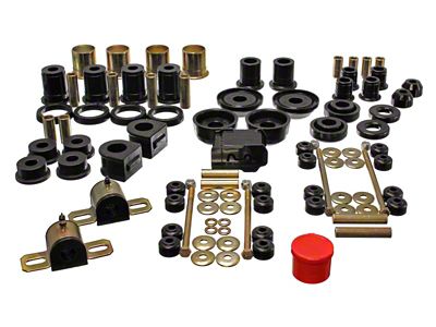 Energy Suspension 93-02 Chevrolet Camaro Black Hyper-flex Master Bushing Set - 3.18130G