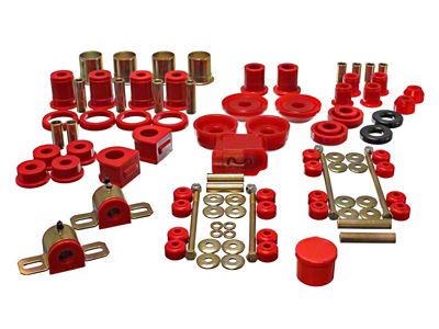 Energy Suspension 93-02 Chevrolet Camaro Red Hyper-flex Master Bushing Set - 3.18130R