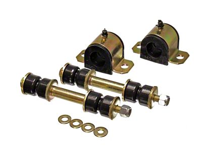 Energy Suspension 93-98 Toyota Supra Black 22mm Rear Sway Bar - 8.5122G