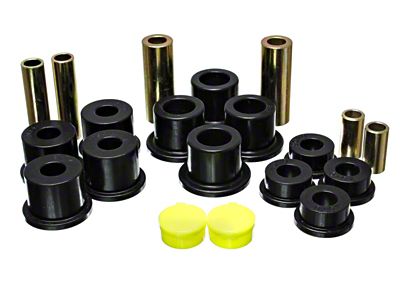 Energy Suspension 94-97 Ford F Super Duty Black Leaf Spring - 4.2146G