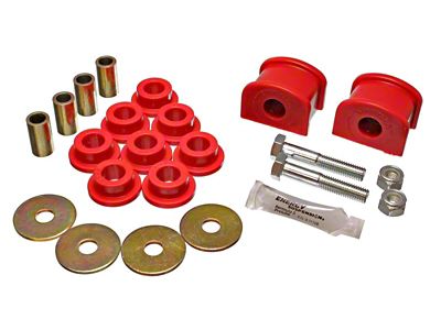Energy Suspension 95-97 Ford Explorer/Bronco 2WD/4WD 19mm Red Rear Sway - 4.5153R