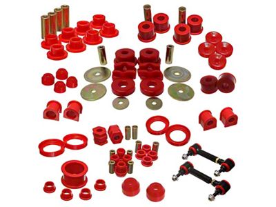 Energy Suspension 97-01 Honda CR-V Master Bushing Set - Red - 16.18116R