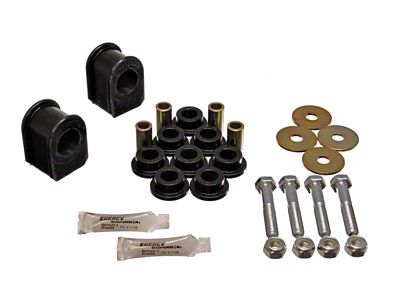 Energy Suspension 99-04 Ford F-250 4WD Black 30mm Rear Sway - 4.5187G