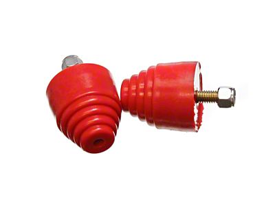 Energy Suspension All Purpose Red Bump Stop Set 2 1/8 - 9.9101R