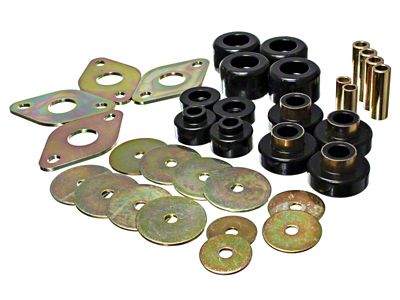 Energy Suspension Body Mount Set-Reg Access & Dbl Cab - 8.4109G
