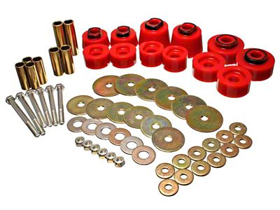 Energy Suspension Body Mount Set - Std. & Extra Cab - 4.4117R