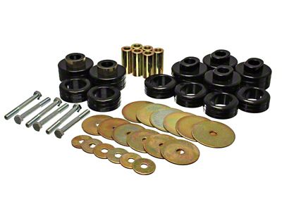 Energy Suspension Cab Mount Set - Std Cab - Black - 5.4116G