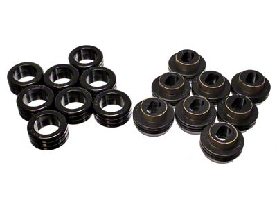 Energy Suspension Crew Cab 2&4Wd Body Mounts - Black - 3.4121G