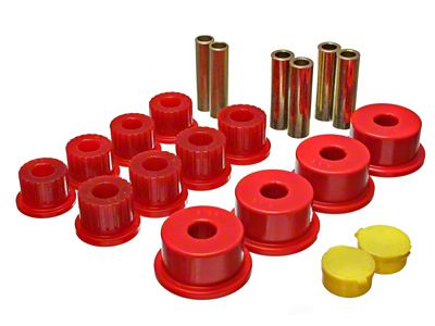 Energy Suspension Dge Rr Spring Bushing - Red - 5.2109R