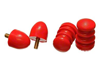 Energy Suspension Dodge Frt C.A. Bump Stop - Red - 5.6102R
