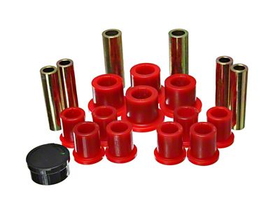 Energy Suspension F150 2/4Wd Rear Leaf Sprg St - Red - 4.2151R