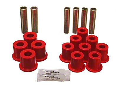 Energy Suspension Fd Trk Rr Sprg Bush - Red - 4.2114R