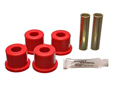 Energy Suspension Frame Shackle Set - Red - 3.2139R