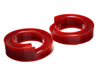 Energy Suspension Front Spring Lift Isolator 1.25in - Red - 3.6115R