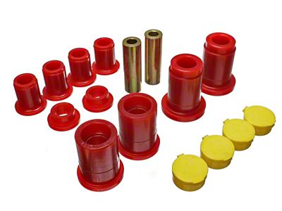 Energy Suspension Front Control Arm Bush Shet - Red - 4.3162R