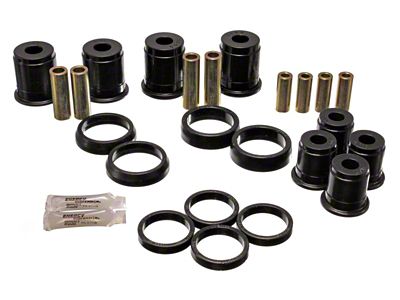 Energy Suspension Front Control Arm Bushings - Black - 2.3103G