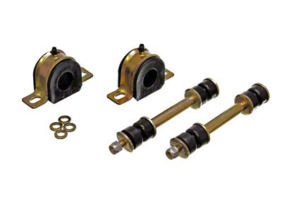 Energy Suspension Gm 1-1/8in Greaseable S/B Set - Black - 3.5190G