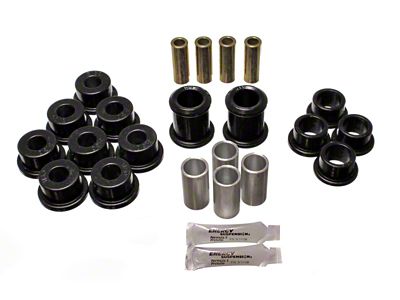 Energy Suspension Gm Cntrl Arm Bushing Set - Black - 3.3142G