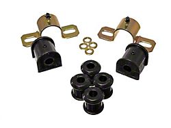 Rear Sway Bar and Endlink Bushings; 16mm; Black (Jeep)