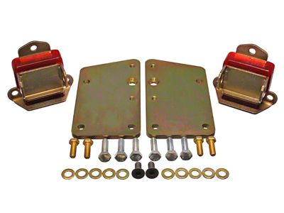 Energy Suspension Ls Conversion Mtr Mount Set - Red - 3.1148R