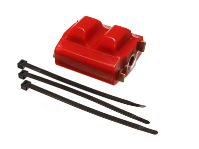 Energy Suspension Mtr Mount Clamshell Insert - Red - 3.1152R