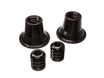 Energy Suspension Rear Bump Stop Isolator Set - Black - 8.9105G
