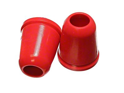 Energy Suspension Rear Bump Stop Set - Red - 2.9103R