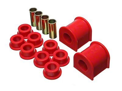 Energy Suspension Rr Sway Bar Bush Set 22Mm - Red - 5.5166R