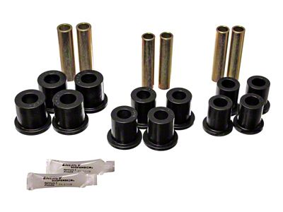 Energy Suspension Suspension Spring Bushings - Black - 4.2140G