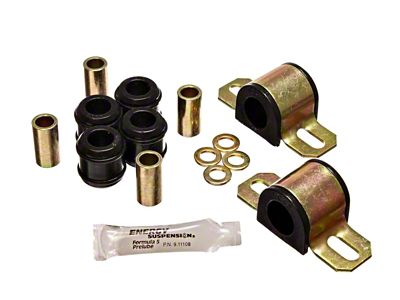 Energy Suspension Suz Swaybar Set - Black - 1.5101G