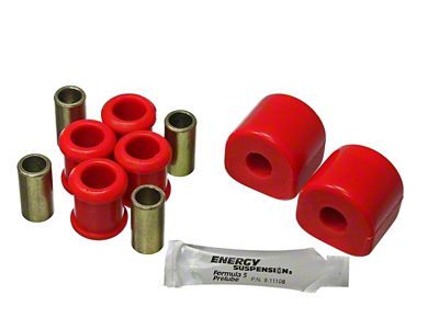 Energy Suspension Sway Bar Bushing Set -16mm - Red - 5.5178R