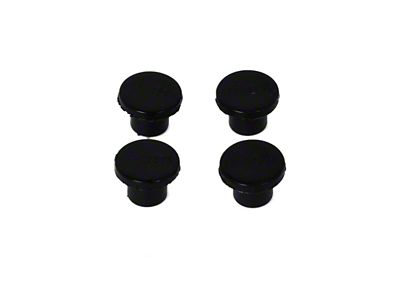 Energy Suspension Universal End Plug Set .53in Dia - Black - 9.9554G