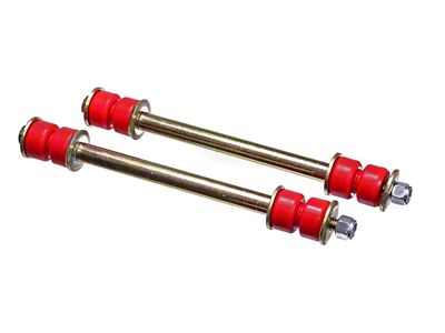 Energy Suspension Universal Fixed Length Red End Link Set 6in - 9.8175R