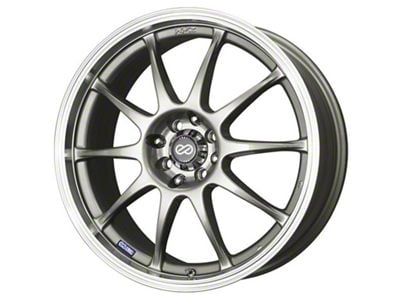 Enkei J10 Silver Wheel; 18x7.5; 38mm Offset