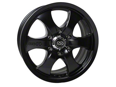 Enkei M6 Matte Black Wheel; 20x9; 20mm Offset; 6x139.7mm Bolt Pattern; 108.50mm Hub Bore