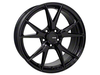 Enkei Phoenix Gloss Black Wheel; 18x8; 45mm Offset