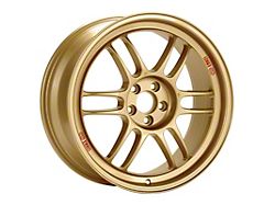 Enkei RPF1 Titanium Gold Wheel; 17x8; 45mm Offset; 5x114.3mm Bolt Pattern; 73mm Hub Bore
