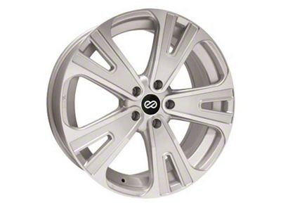 Enkei SVX Silver Machined Wheel; 20x8.5; 40mm Offset