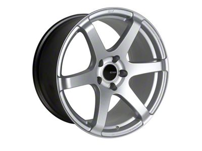 Enkei T6S Silver Wheel; 18x9.5; 45mm Offset